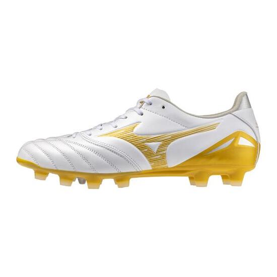 Scarpe calcio adulto MORELIA NEO IV PRO bianche oro