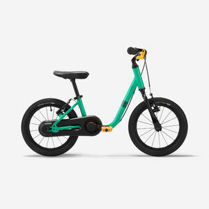 Bicicleta Niños 14" 3-5 Años 2 en 1 Discover 900 Verde