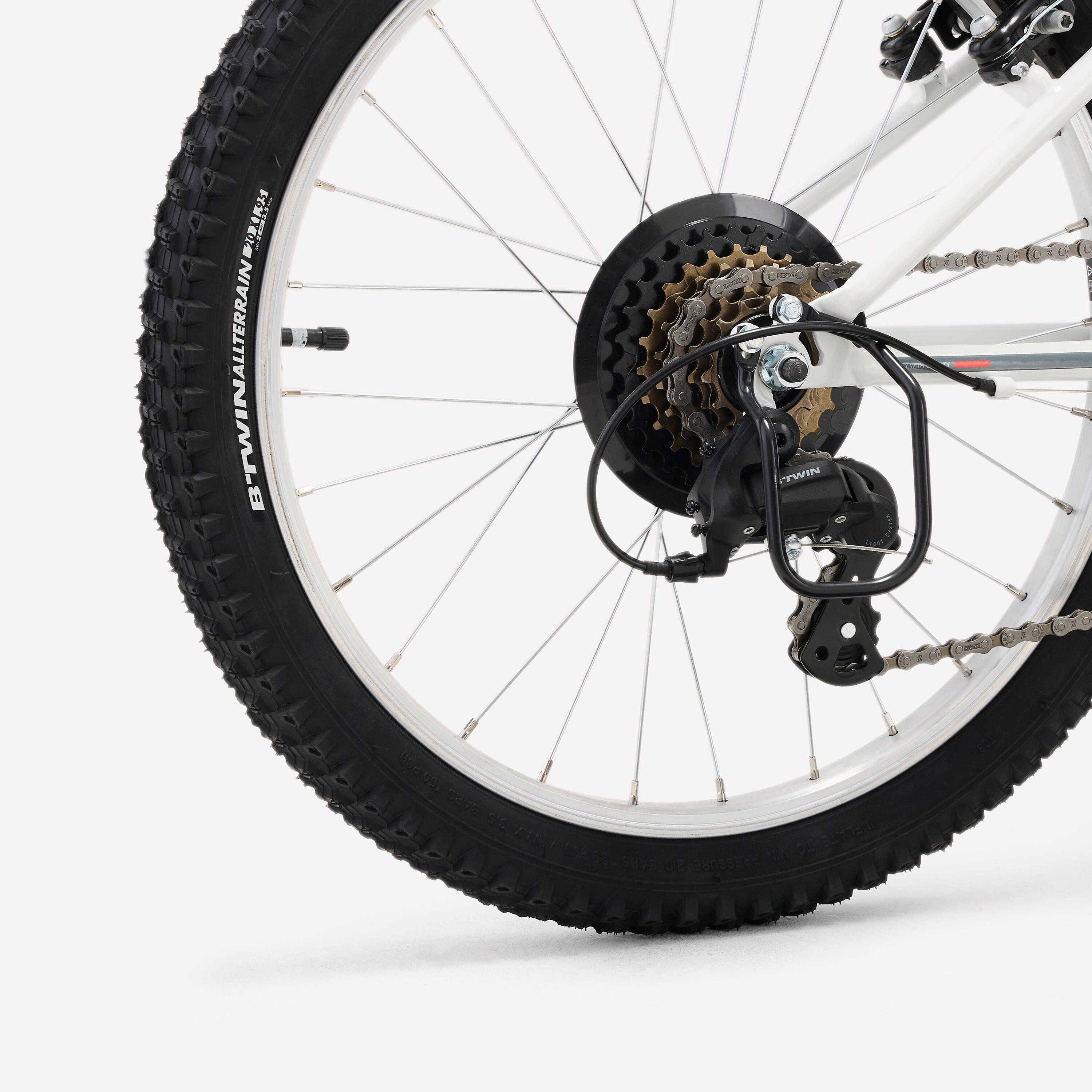 Rower górski MTB dziecięcy Rockrider Expl 120 20" 8/40