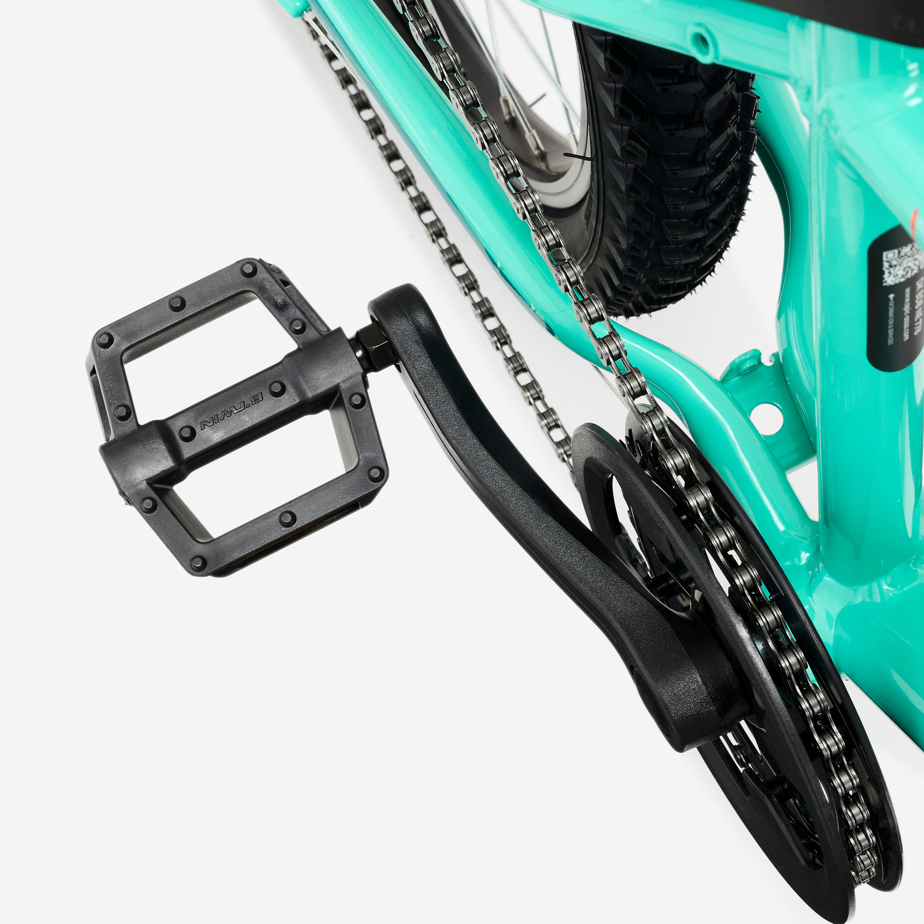 Mountainbike Kinder 20" Expl 500 grün 6-9 Jahre 10/16