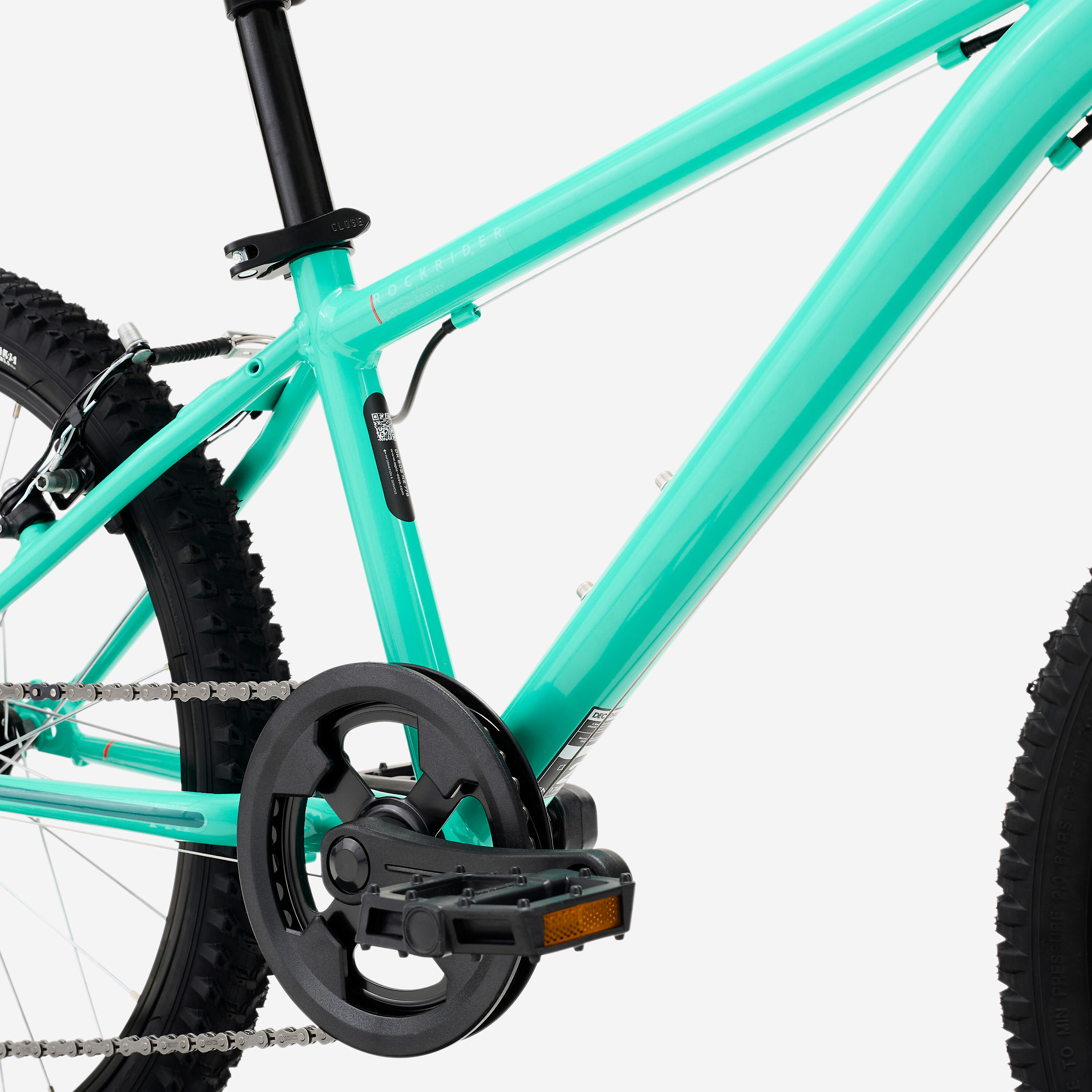 Mountainbike Kinder 20" Expl 500 grün 6-9 Jahre 11/16