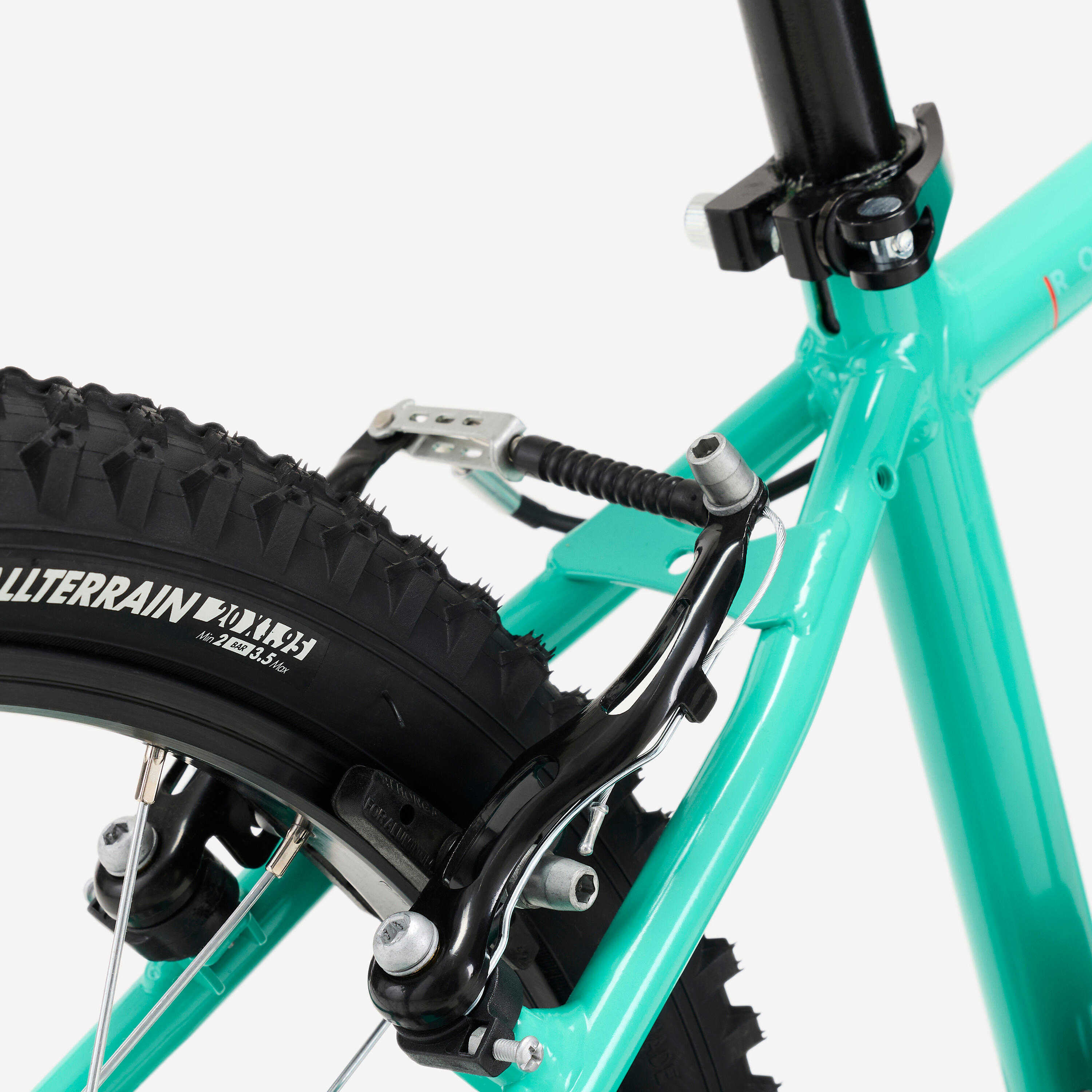 Mountainbike Kinder 20" Expl 500 grün 6-9 Jahre 9/16