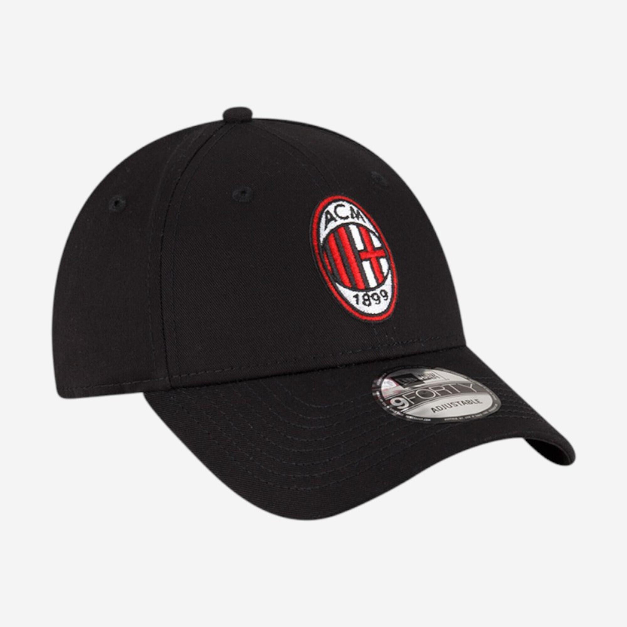 Czapeczka piłkarska z daszkiem AC Milan 3/5