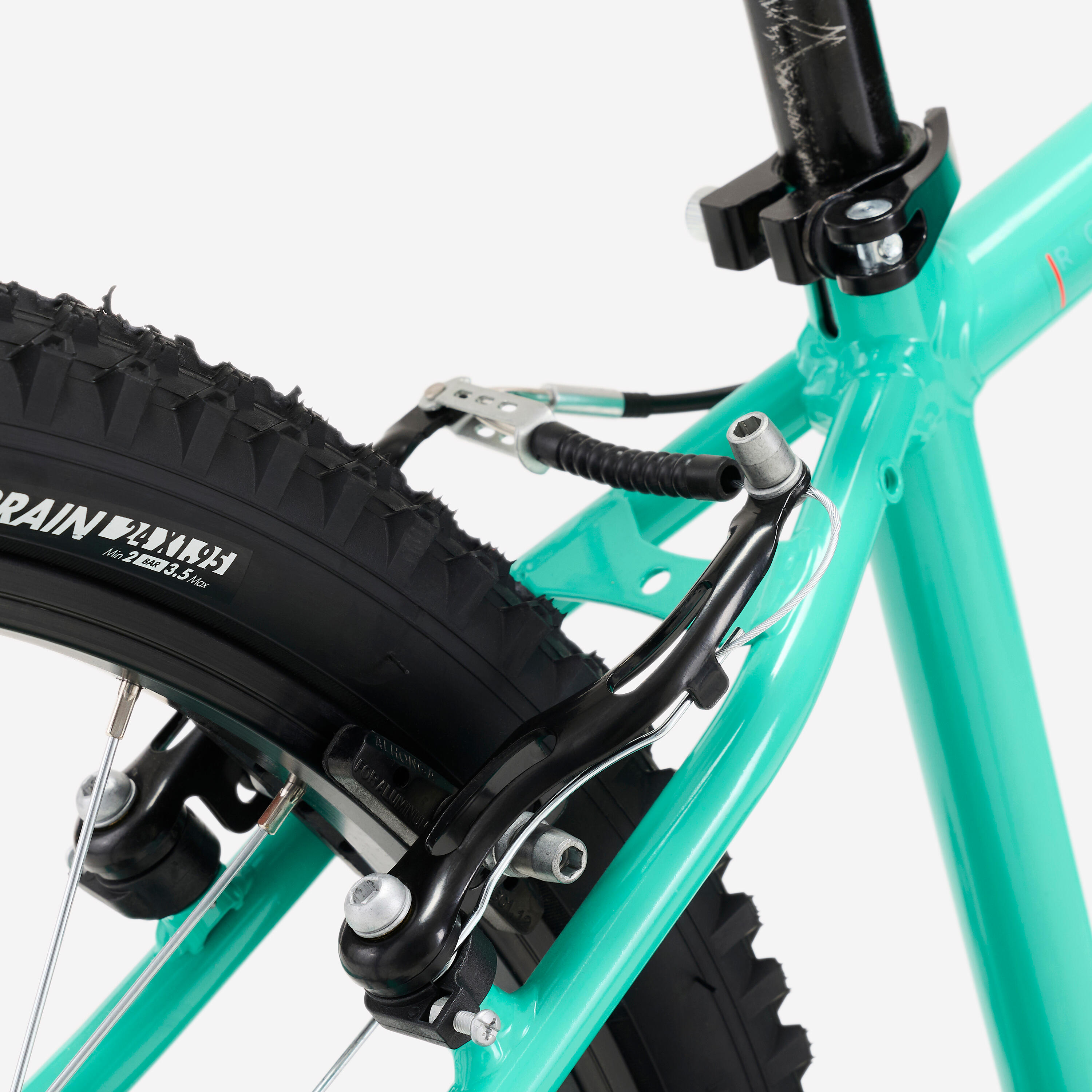 MTB voor kinderen 24" EXPL 500 groen 9-12 jaar 9/19