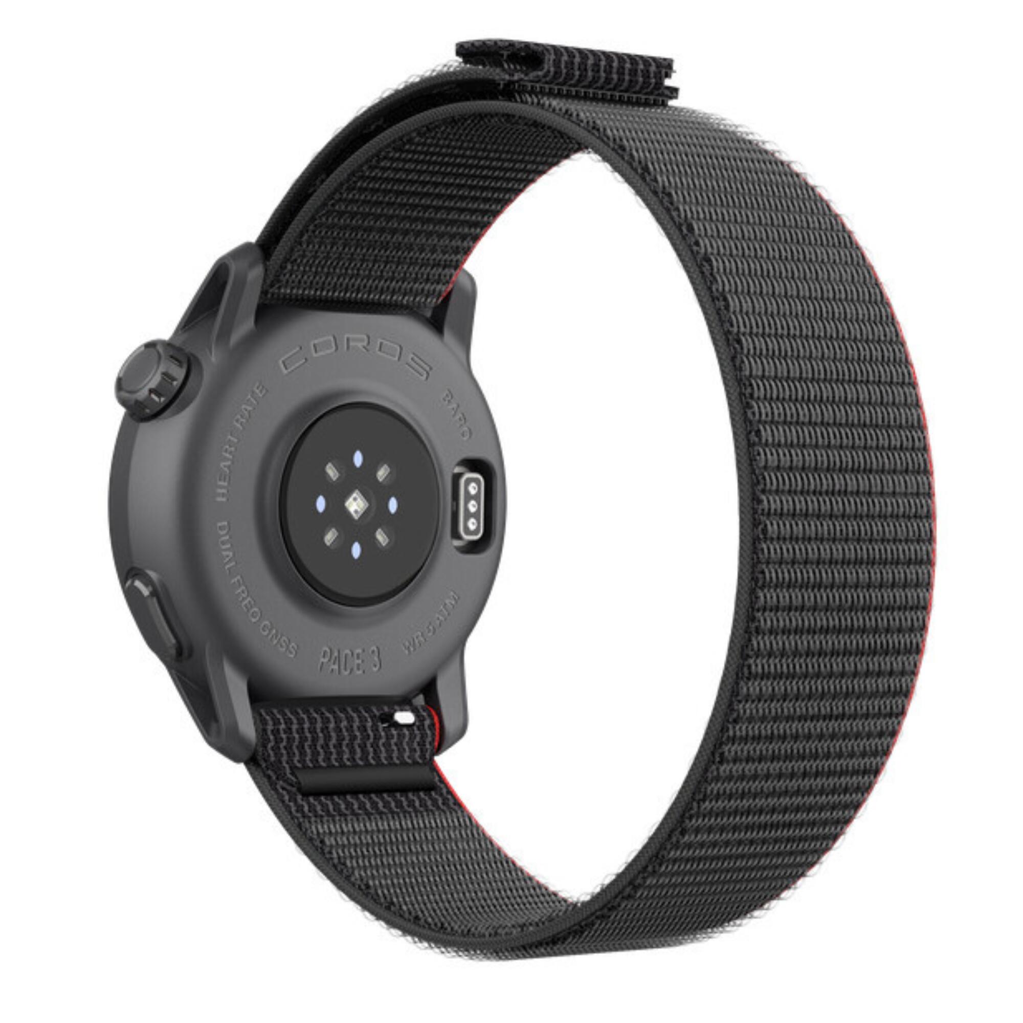 GPS-Sportuhr – Coros Pace 3 schwarz 9/9