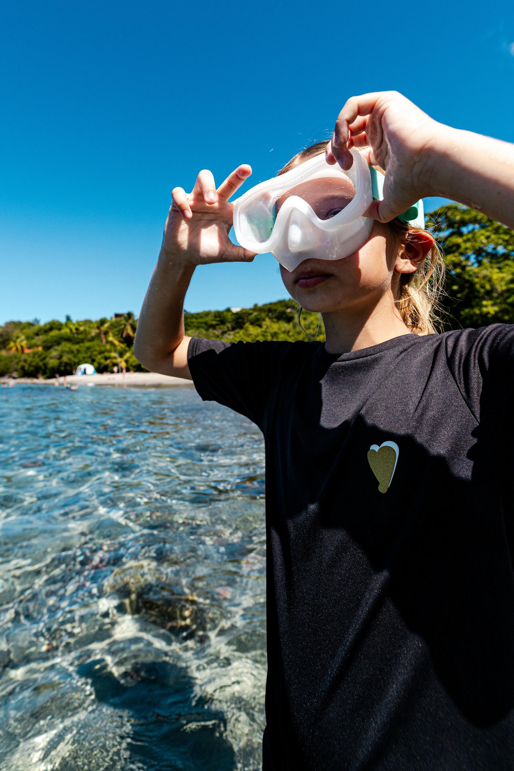 Une astuce pour trouver la bonne taille de masque de snorkeling