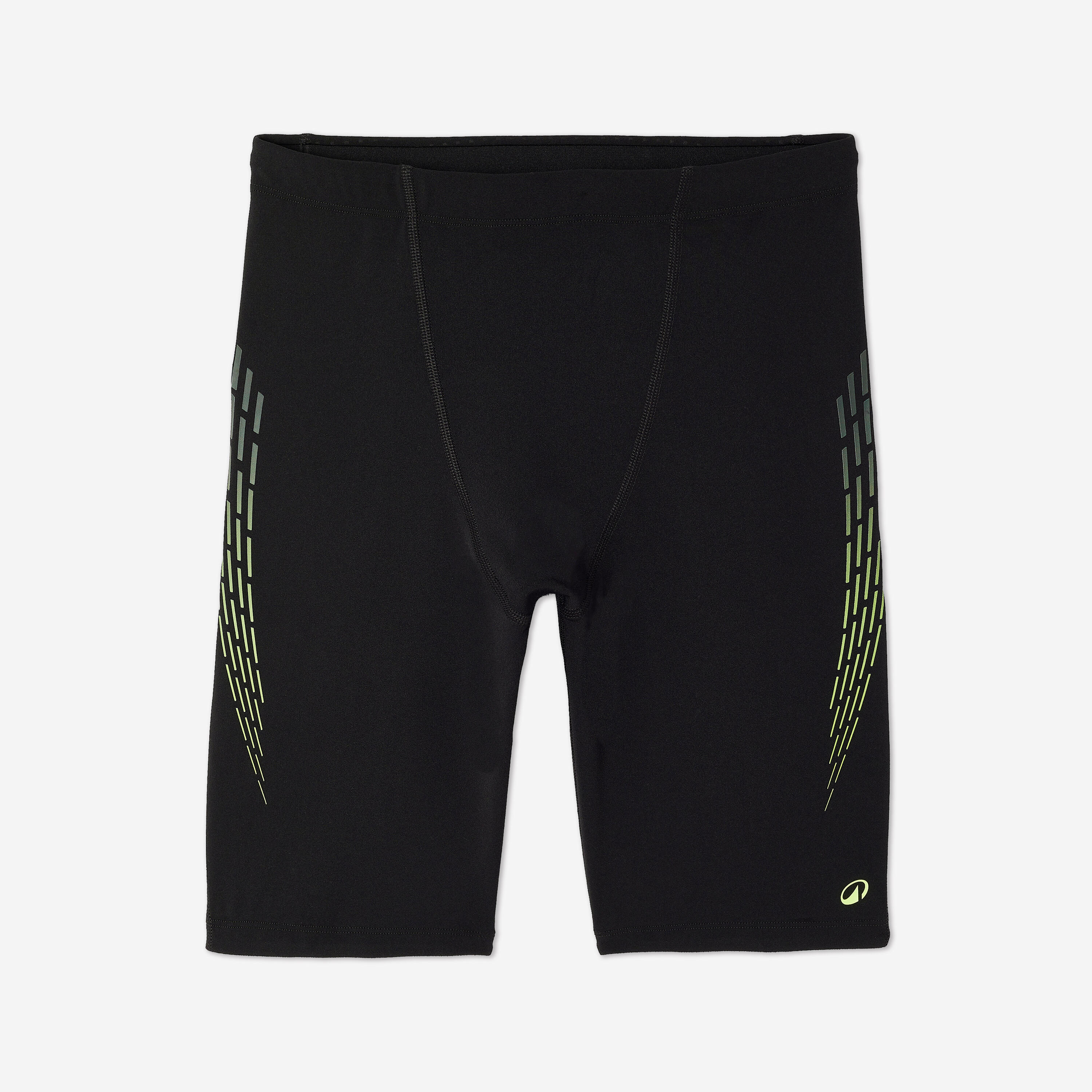 Jammer de natation homme, 500 Fiti noir vert 7/7