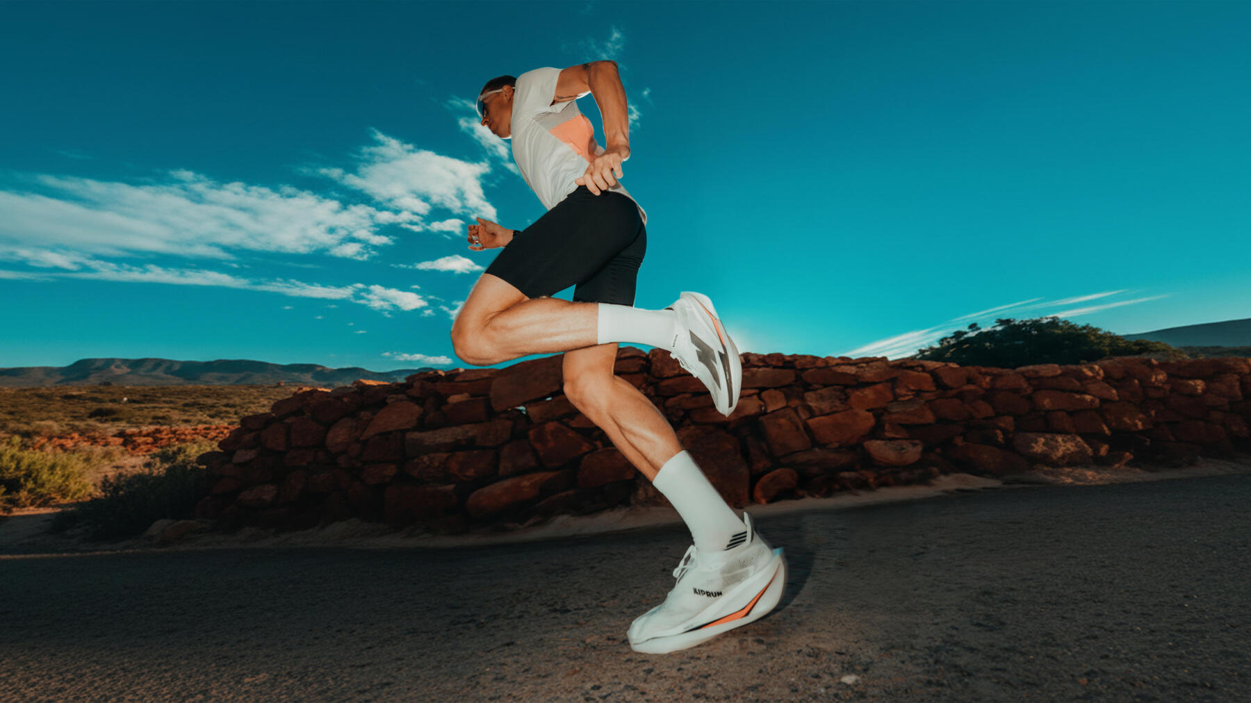 Coureur fatigué après l'entraînement