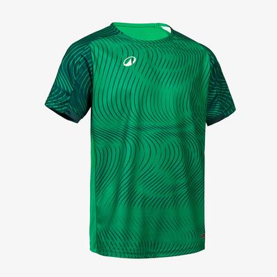 Maglia calcio bambino CLUB Wavy bianco-nero