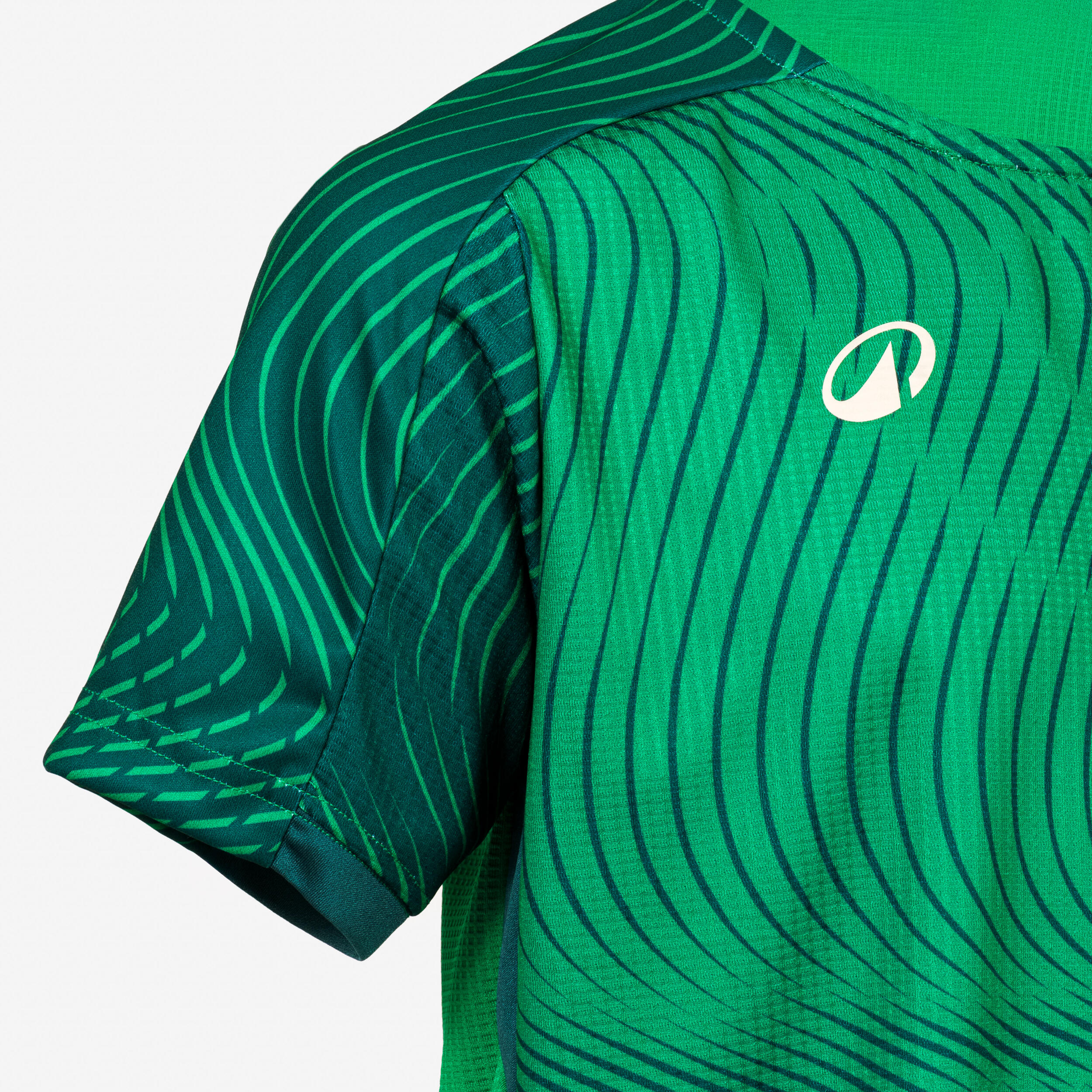 Maillot de football CLUB Wavy Vert Junior 3/5