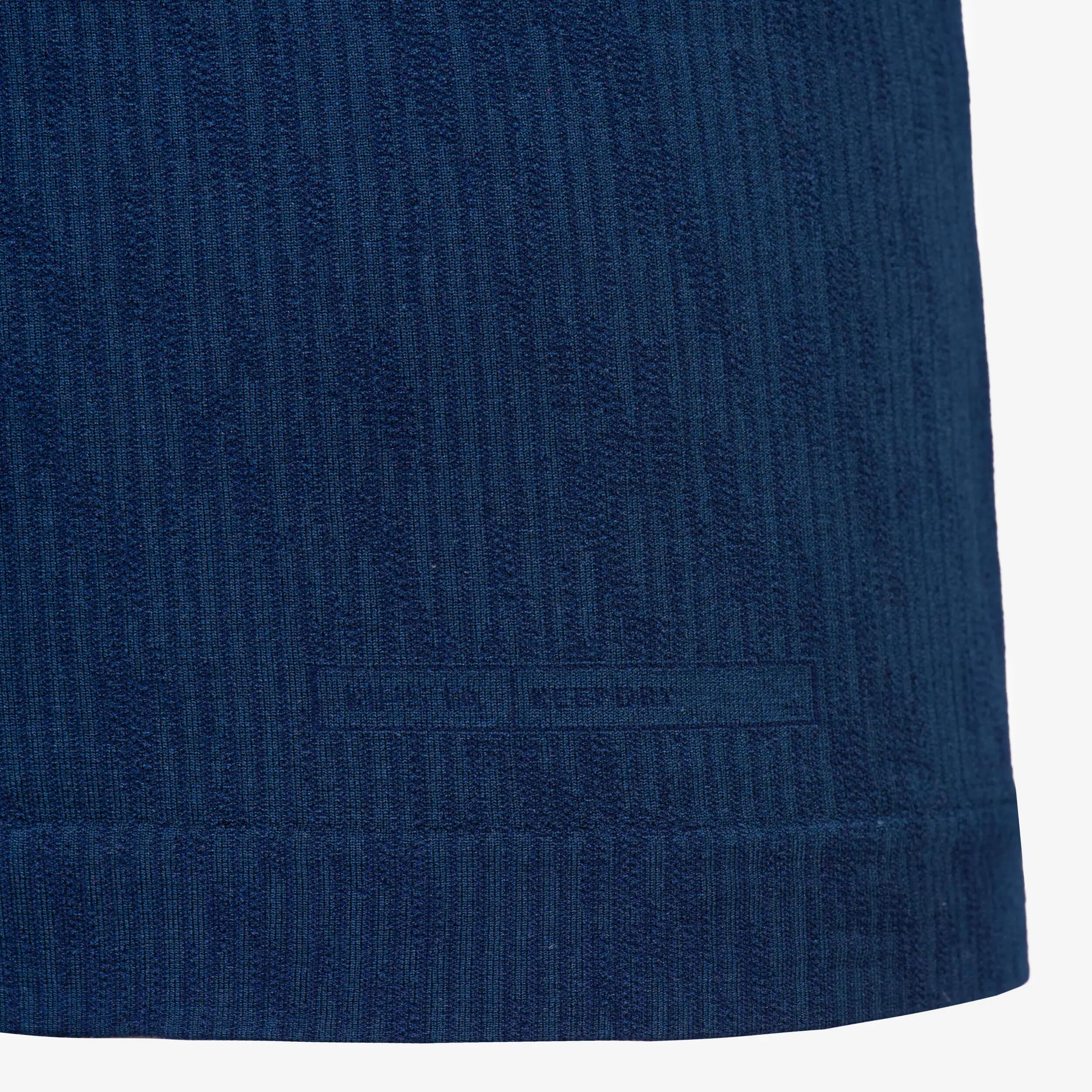 Unisex Short-Sleeved Thermal Football Base Layer Top Keepdry - Navy Blue -  5