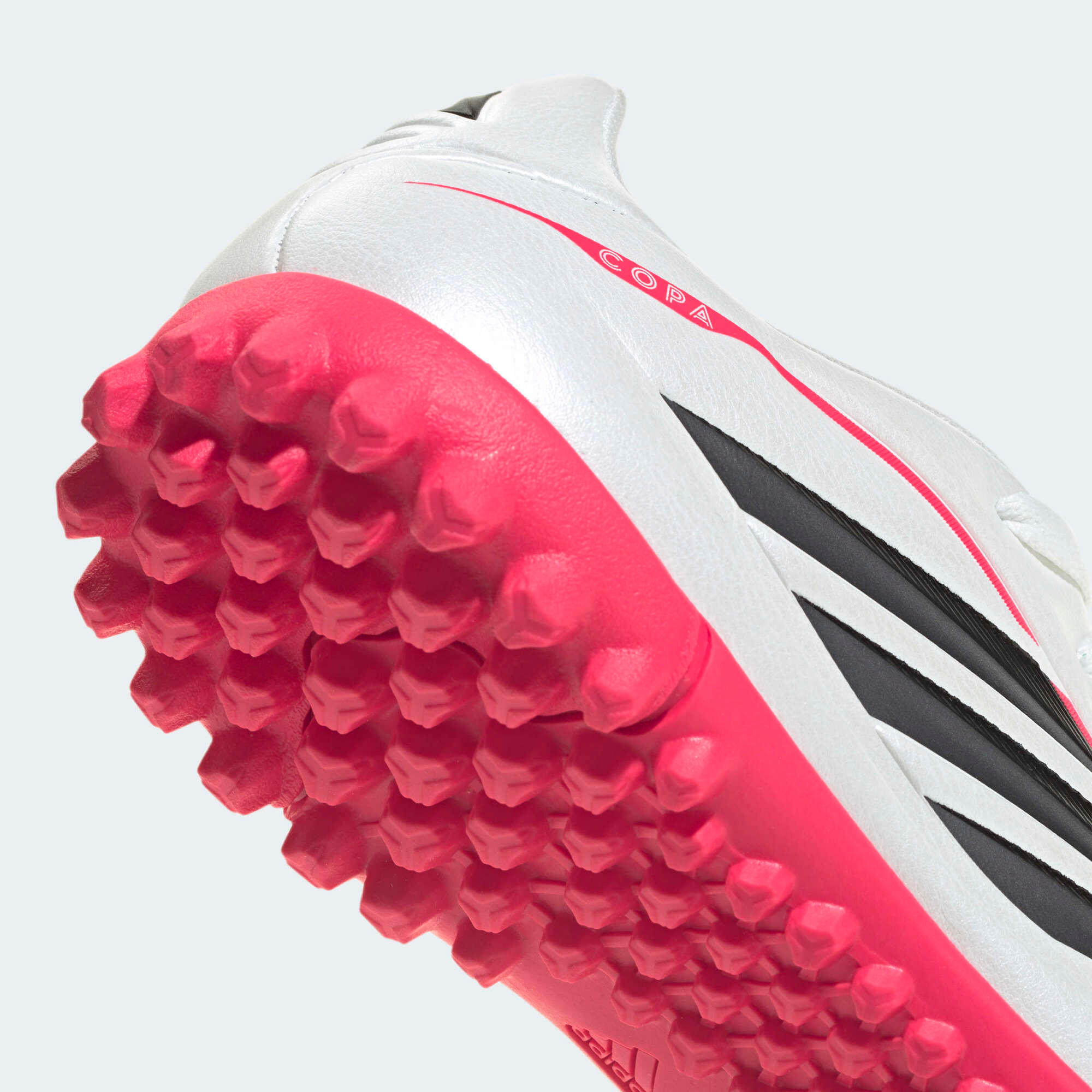 Scarpe calcio bambini COPA PURE IV CLUB TURF bianche 4/10