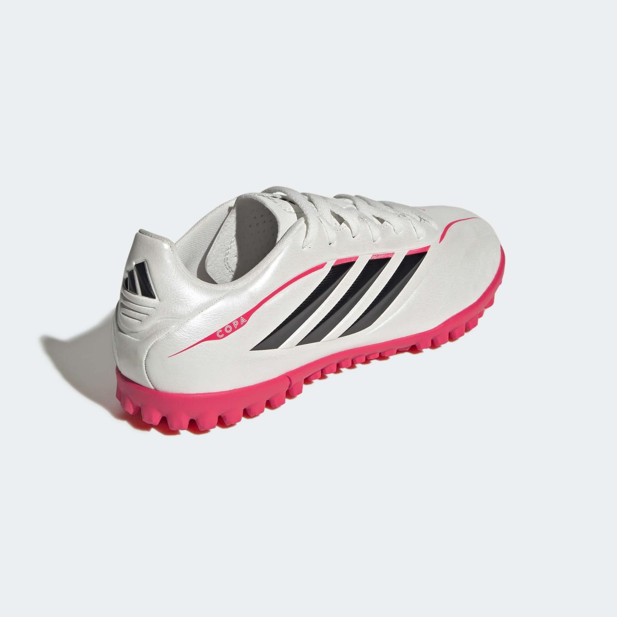 Scarpe calcio bambini COPA PURE IV CLUB TURF bianche 8/10