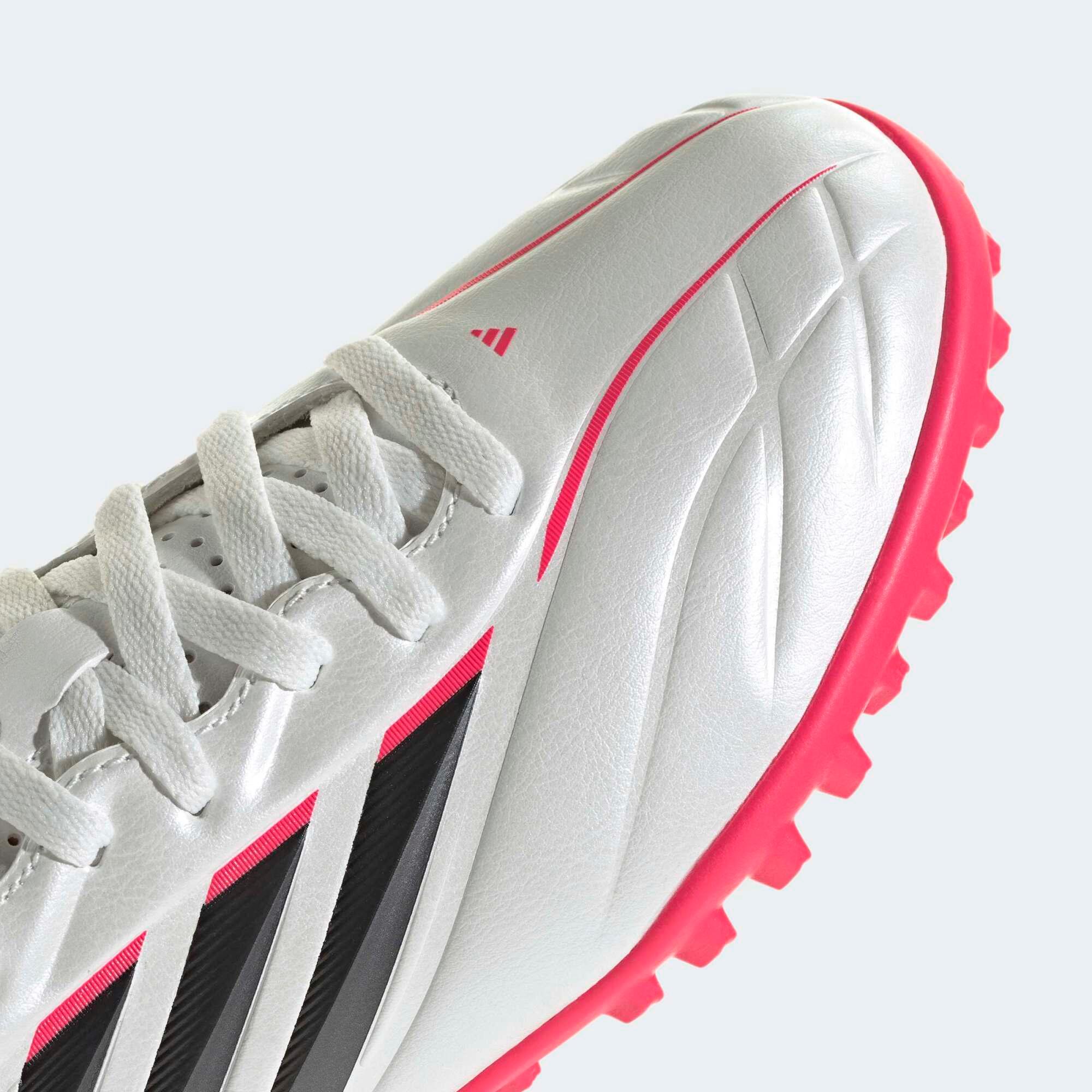 Scarpe calcio bambini COPA PURE IV CLUB TURF bianche 2/10