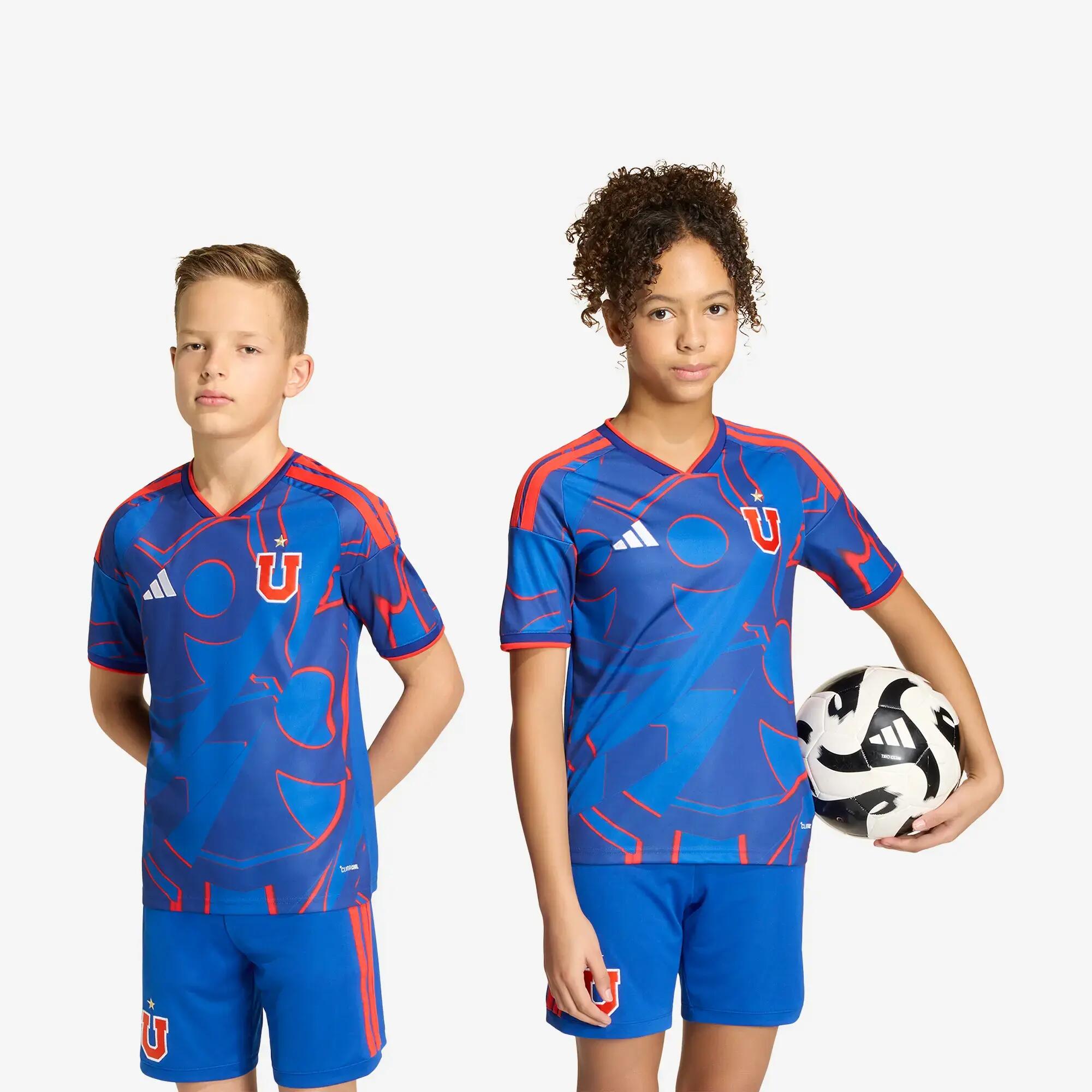 CAMISETA U DE CHILE ADIDAS LOCAL 26 NIÑO 2/6