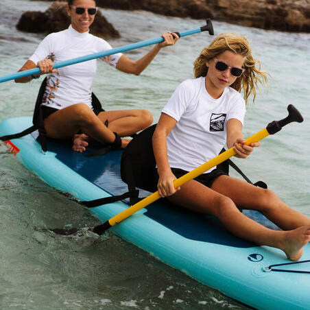 Сидіння для SUP-дошки з подвійним гачком чорне