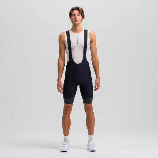 Salopette pantaloncini ciclismo uomo Santini UCI Rainbow World Champion