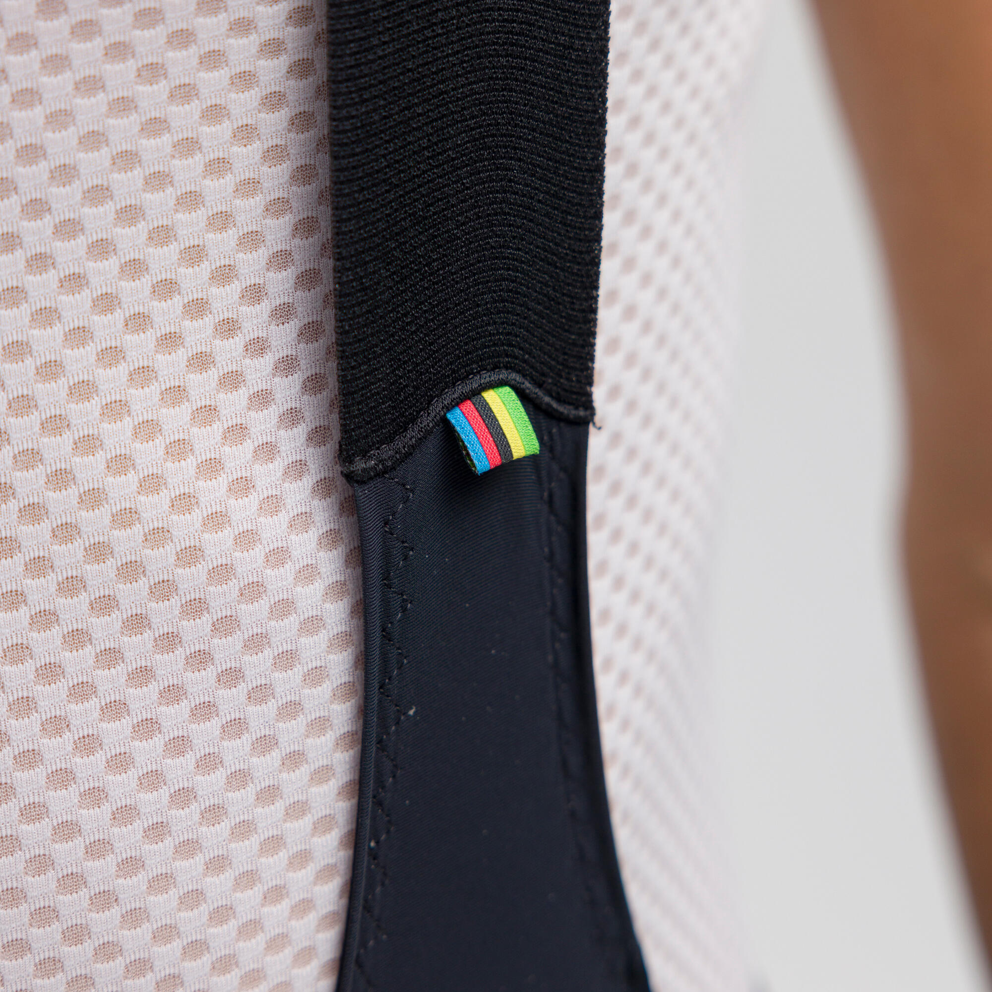 Salopette pantaloncini ciclismo uomo Santini UCI Rainbow World Champion 7/9