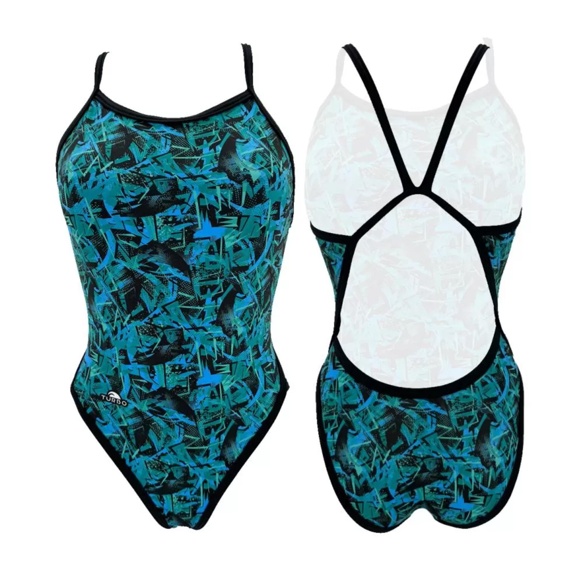 Bañador Mujer Turbo Natación Revolution Volt - CD 1/1