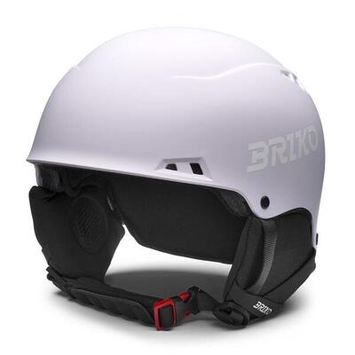 Casco sci adulto Briko INDREN bianco rosa