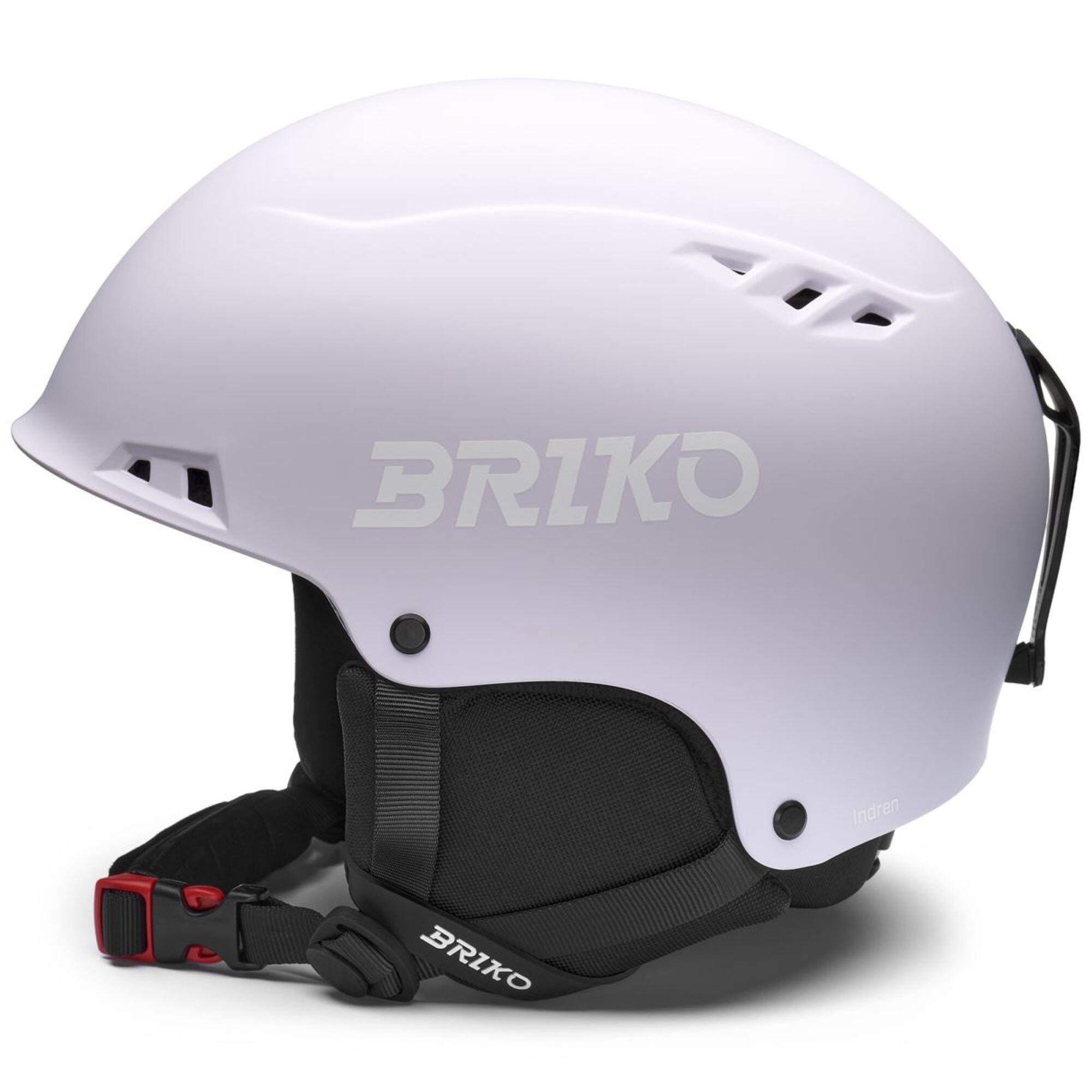 Casco sci adulto Briko INDREN bianco rosa 3/4