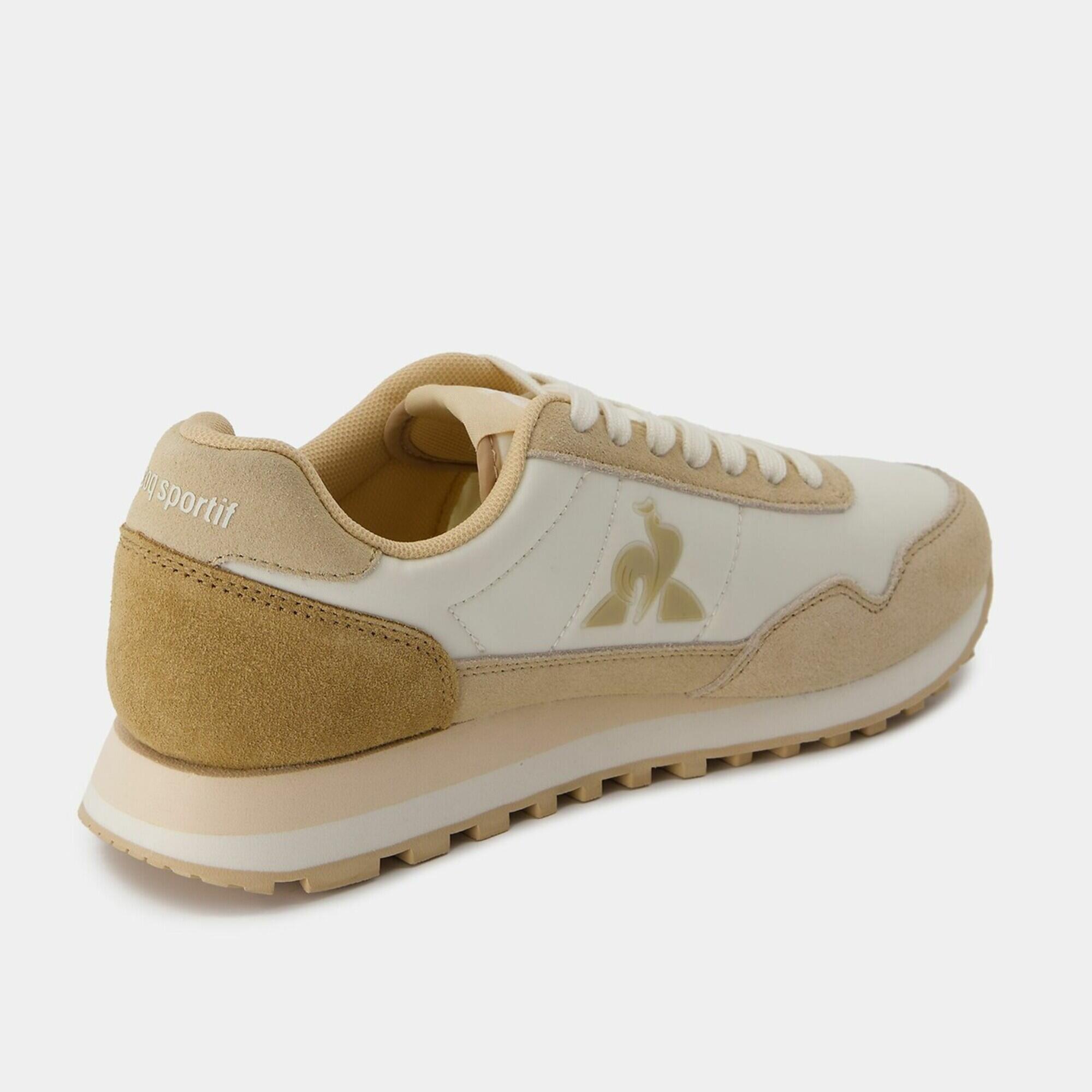 basket femme, LE COQ SPORTIF, ASTRA 2 blanc marron 2/5