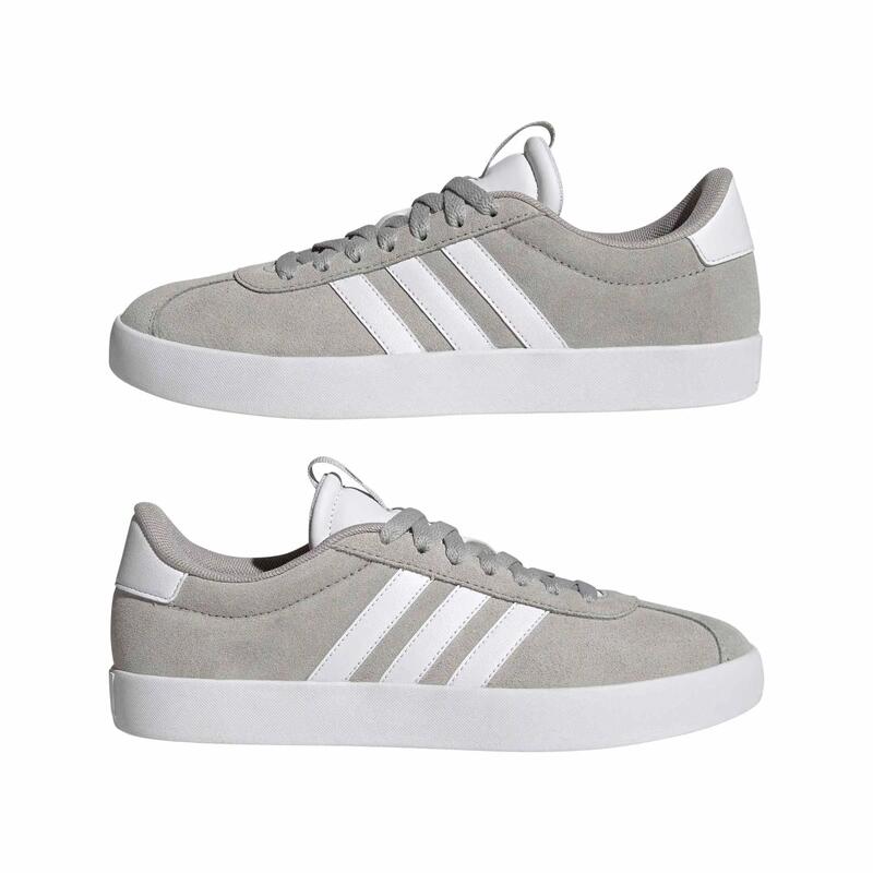 Kadın Spor Ayakkabı - Gri - Adidas vl Court 3.0
