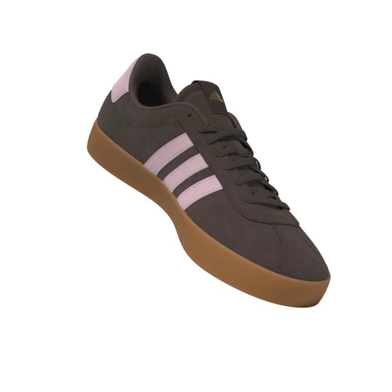 Kadın Spor Ayakkabı - Kahverengi - Adidas vl Court 3.0