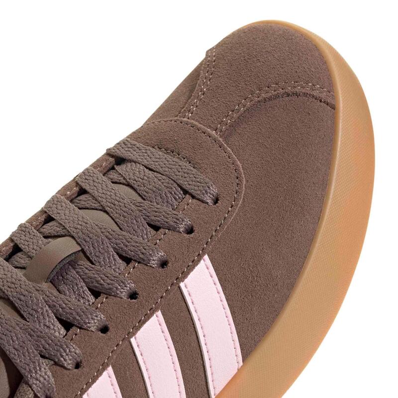 Kadın Spor Ayakkabı - Kahverengi - Adidas vl Court 3.0