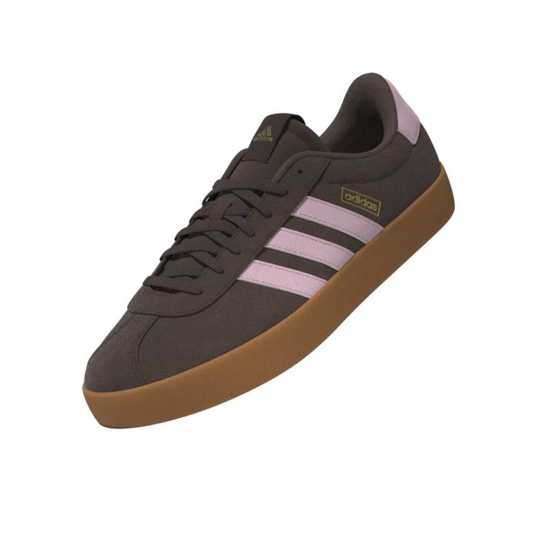 Kadın Spor Ayakkabı - Kahverengi - Adidas vl Court 3.0