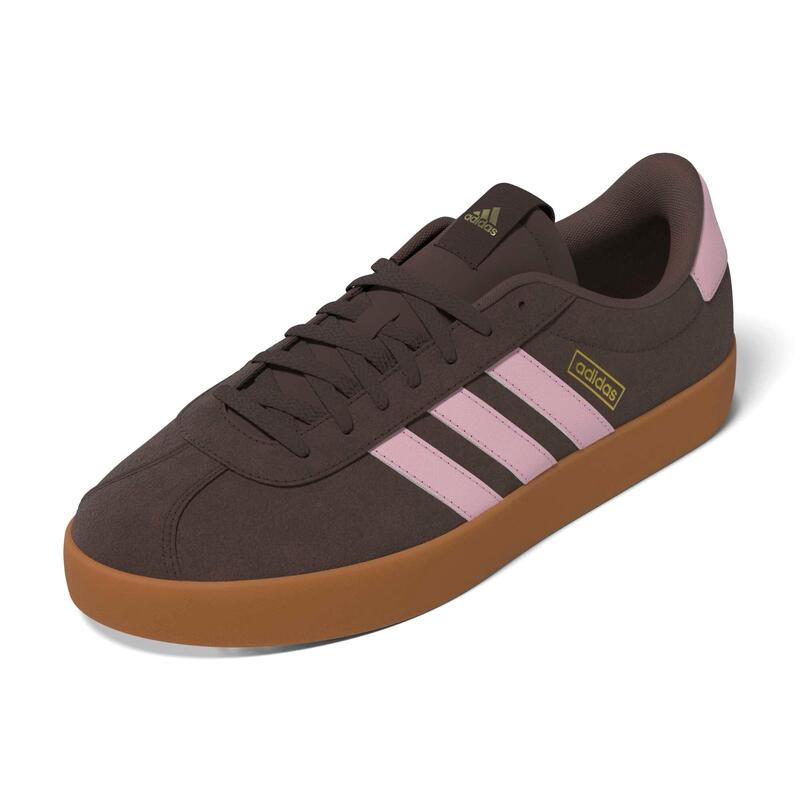 Kadın Spor Ayakkabı - Kahverengi - Adidas vl Court 3.0