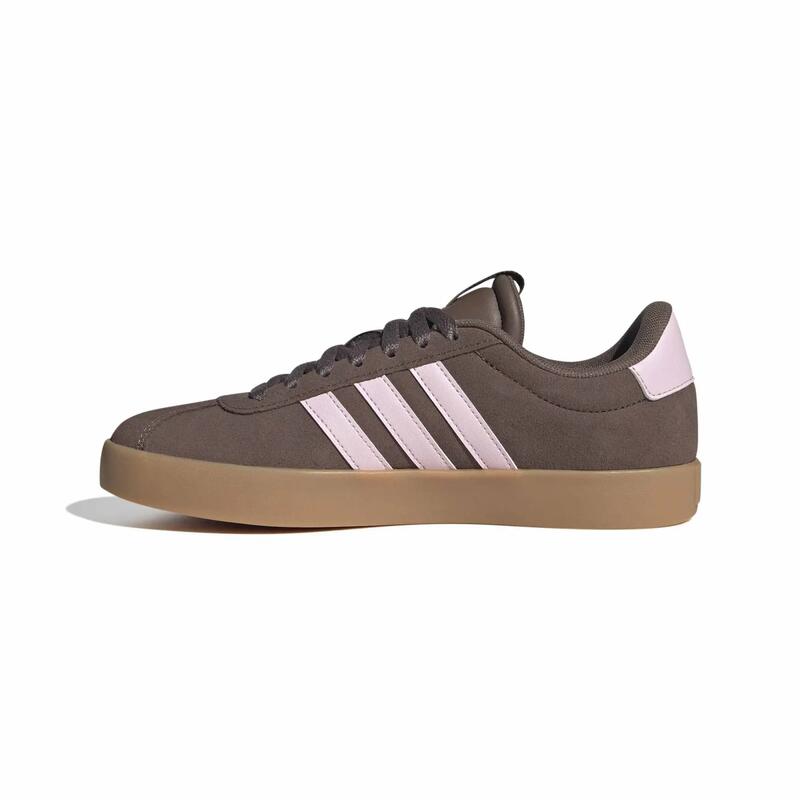 Kadın Spor Ayakkabı - Kahverengi - Adidas vl Court 3.0