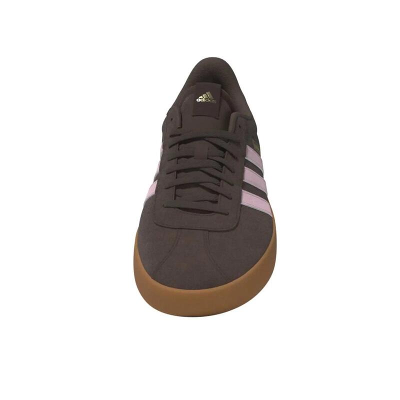 Kadın Spor Ayakkabı - Kahverengi - Adidas vl Court 3.0