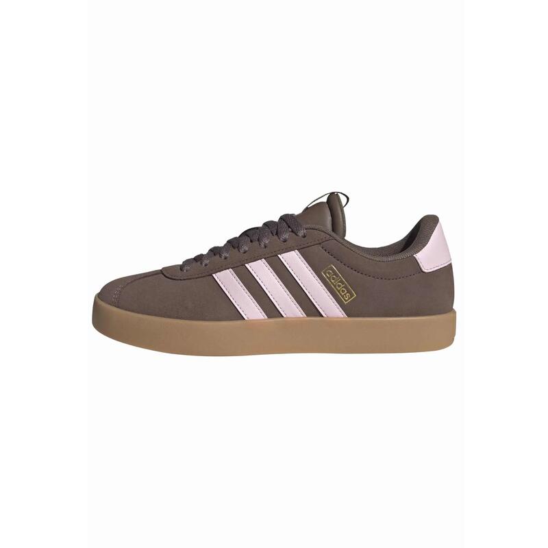 Kadın Spor Ayakkabı - Kahverengi - Adidas vl Court 3.0