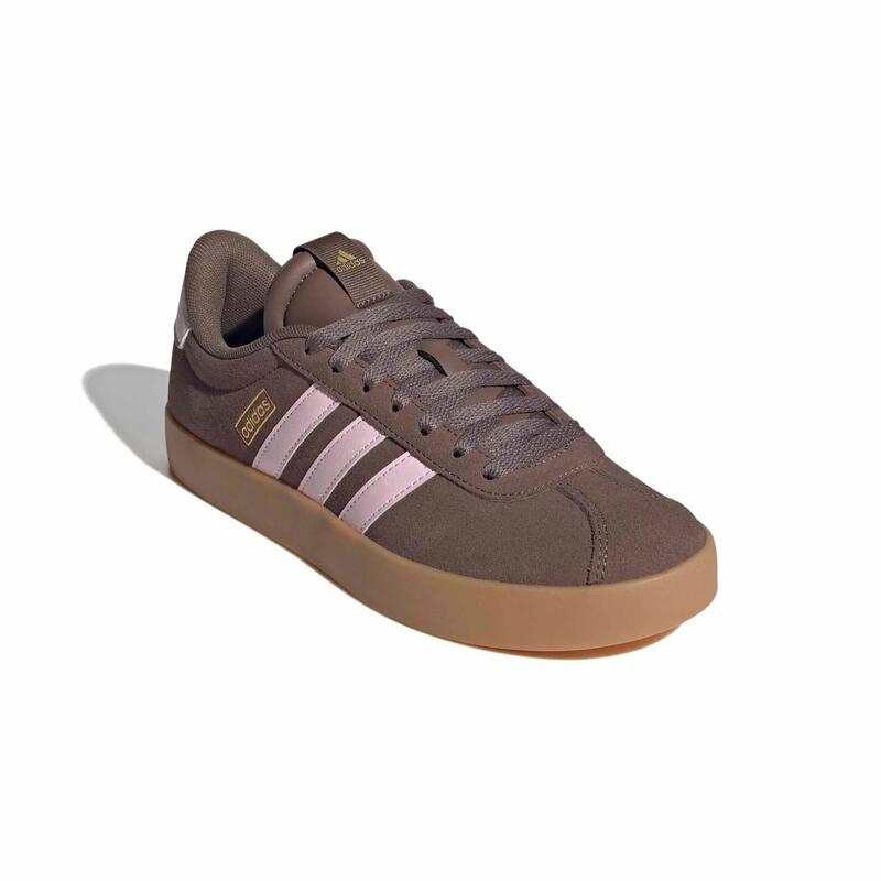 Kadın Spor Ayakkabı - Kahverengi - Adidas vl Court 3.0