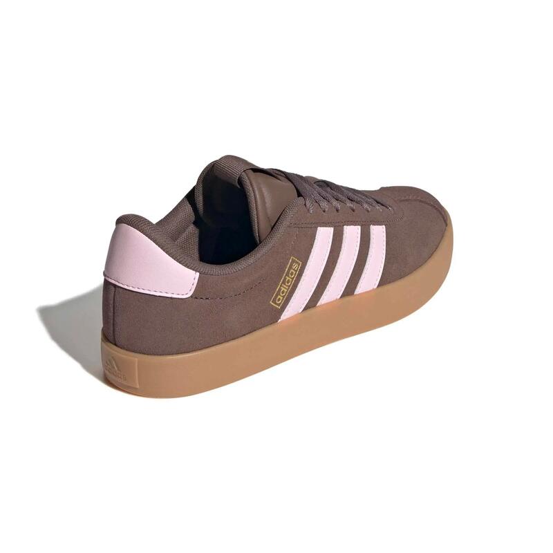 Kadın Spor Ayakkabı - Kahverengi - Adidas vl Court 3.0