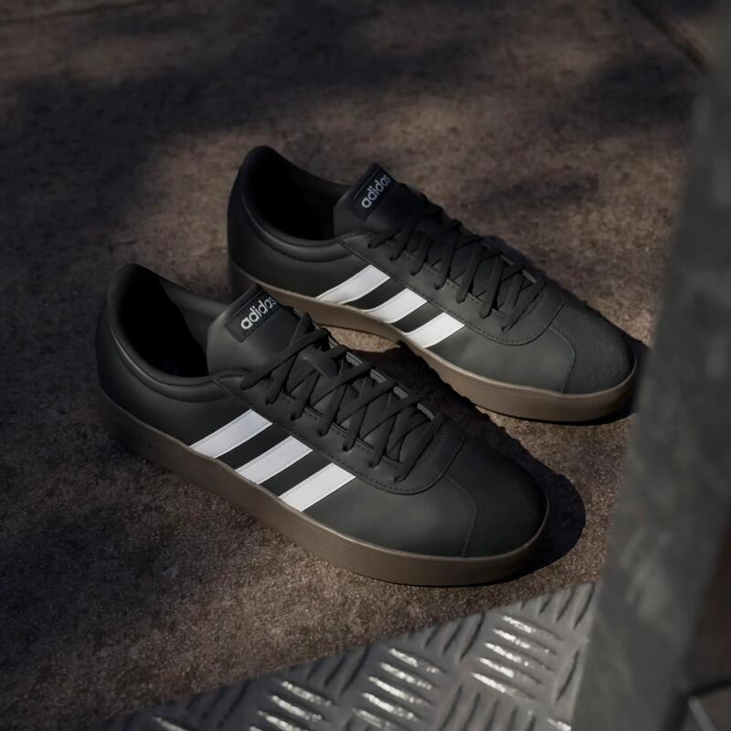 Erkek Spor Ayakkabı - Siyah - Adidas VL Court Base