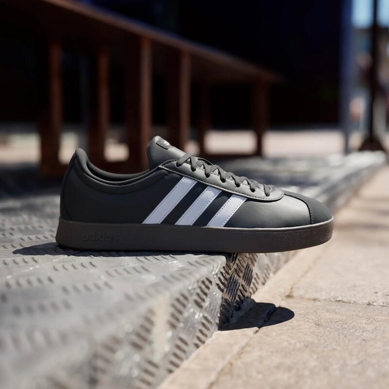 Erkek Spor Ayakkabı - Siyah - Adidas VL Court Base