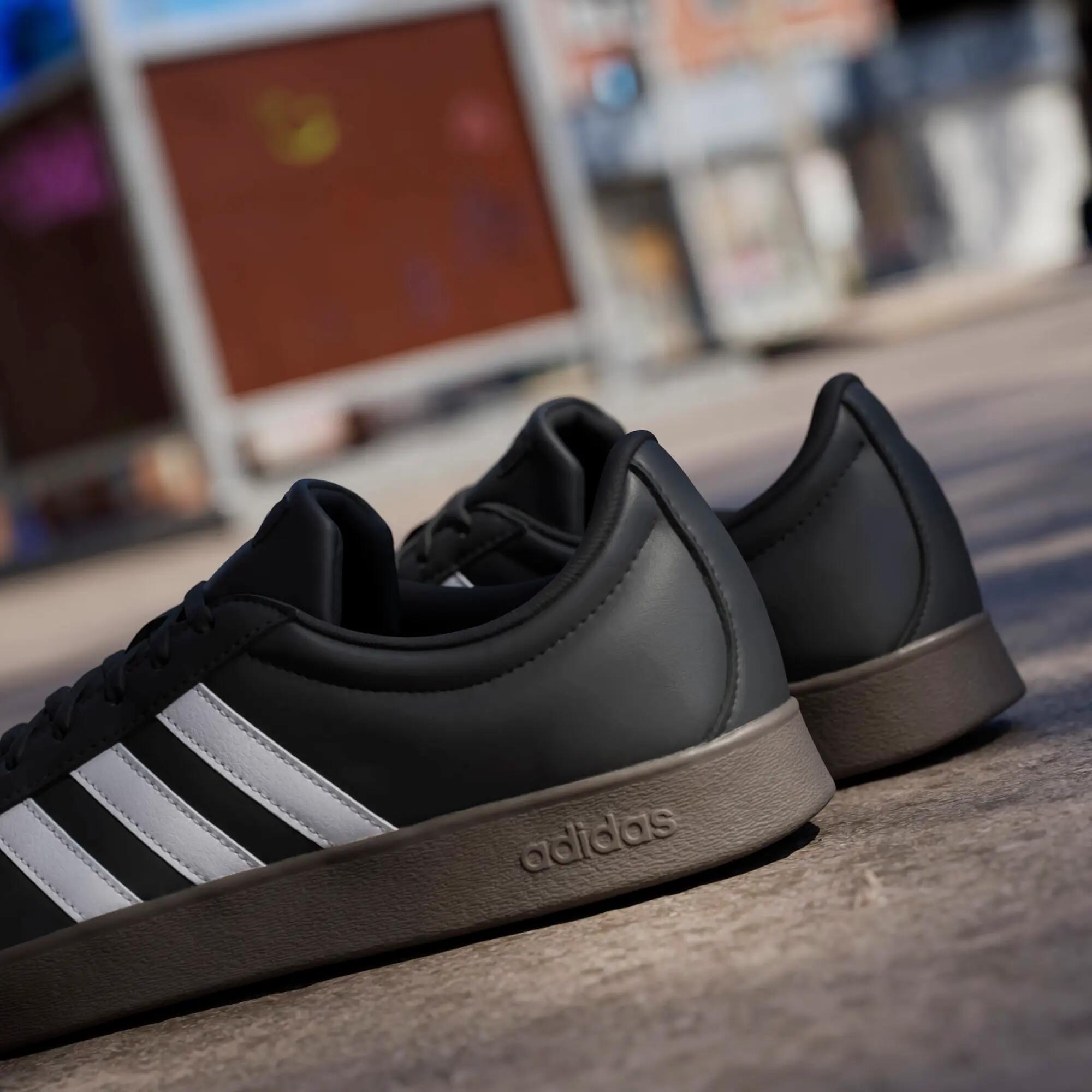 Erkek Spor Ayakkabı - Siyah - Adidas VL Court Base 15/27