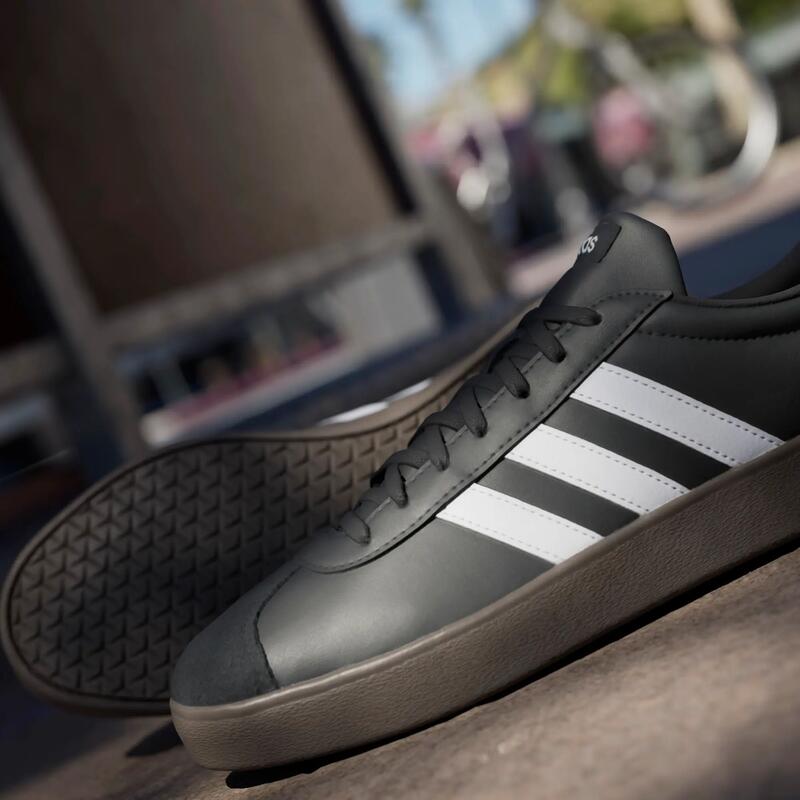 Erkek Spor Ayakkabı - Siyah - Adidas VL Court Base