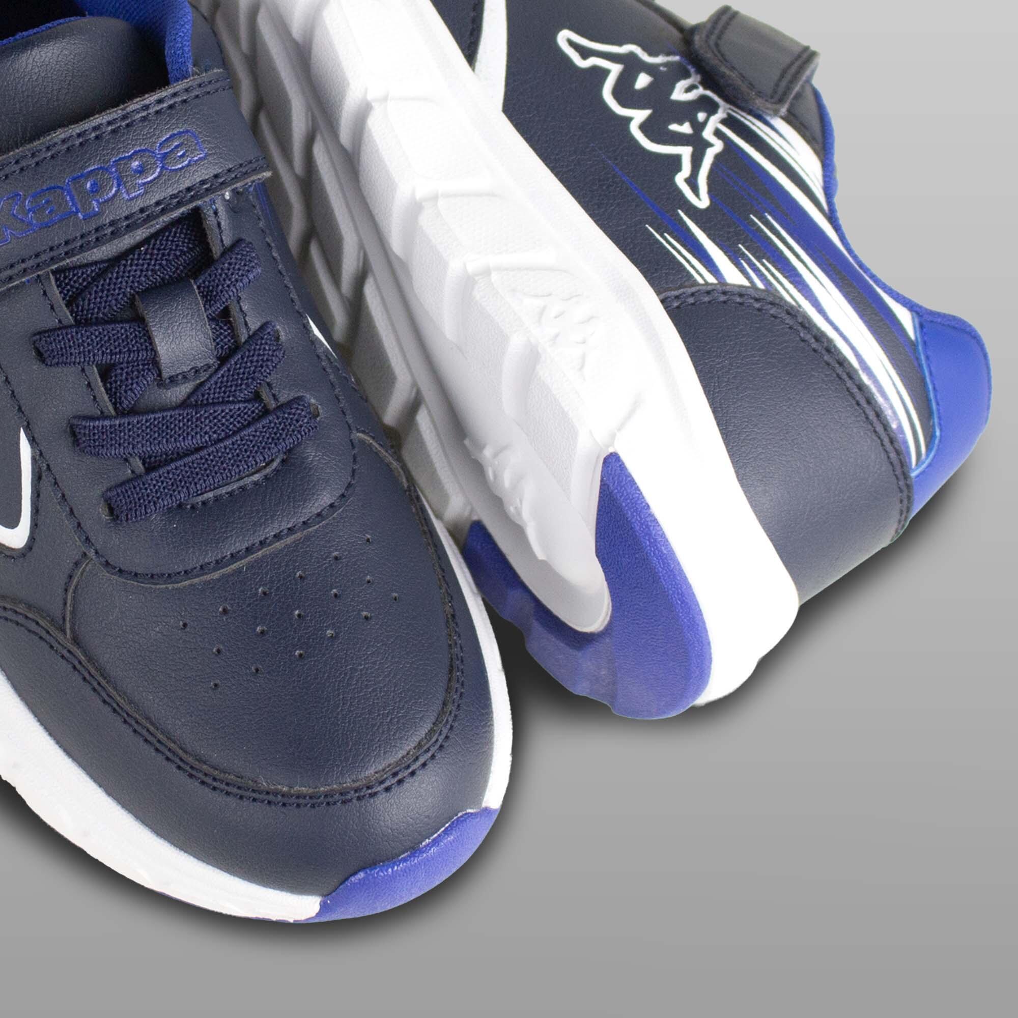 Chaussures Gekko enfant, bleu et blanc 4/5