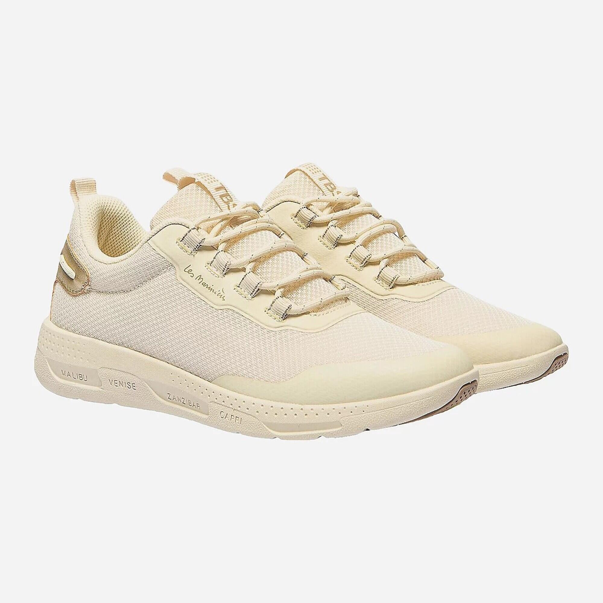 basket marche sportswear TBS JAZZEVO femme beige 2/4