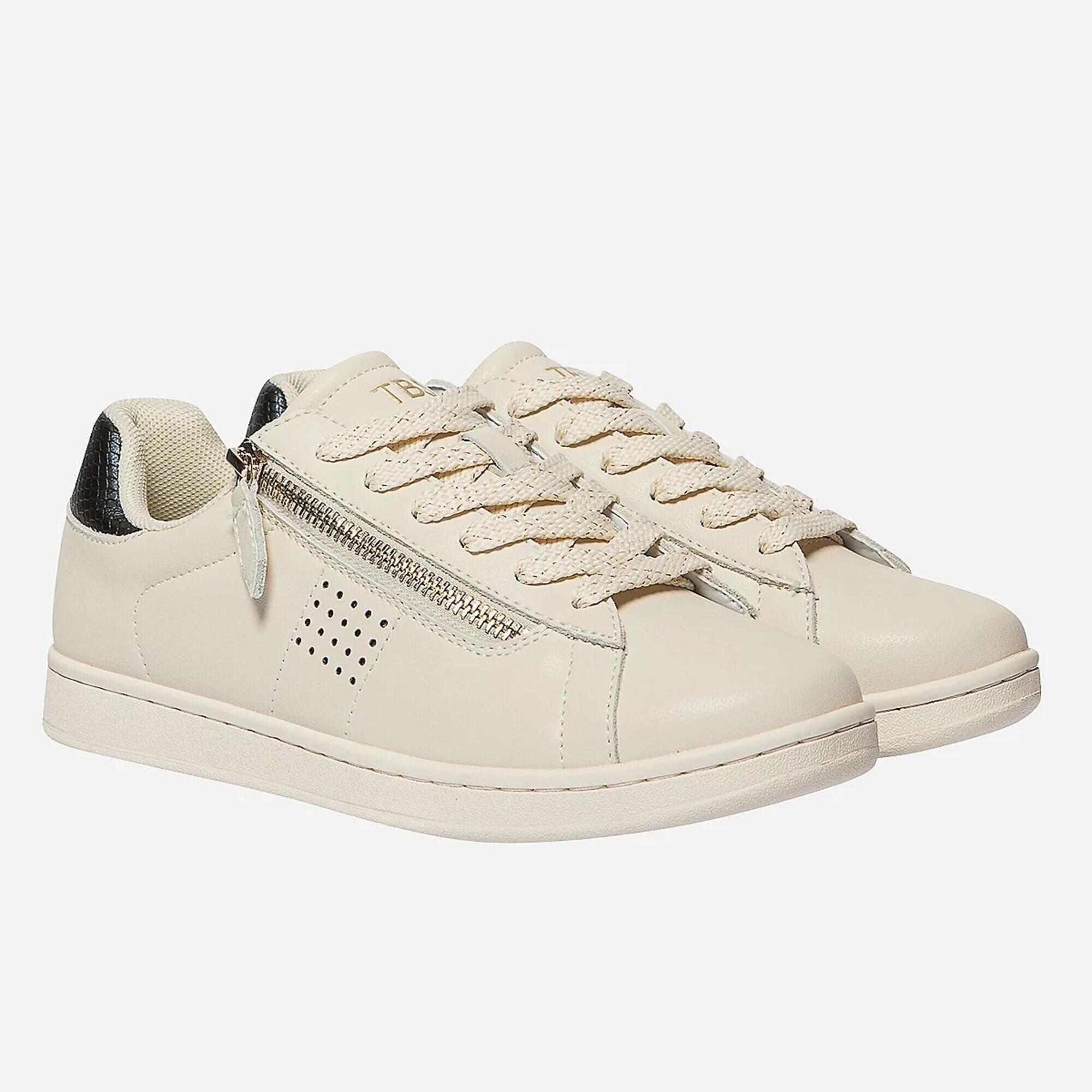 Basket marche femme, TBS LORAZIP beige 4/4