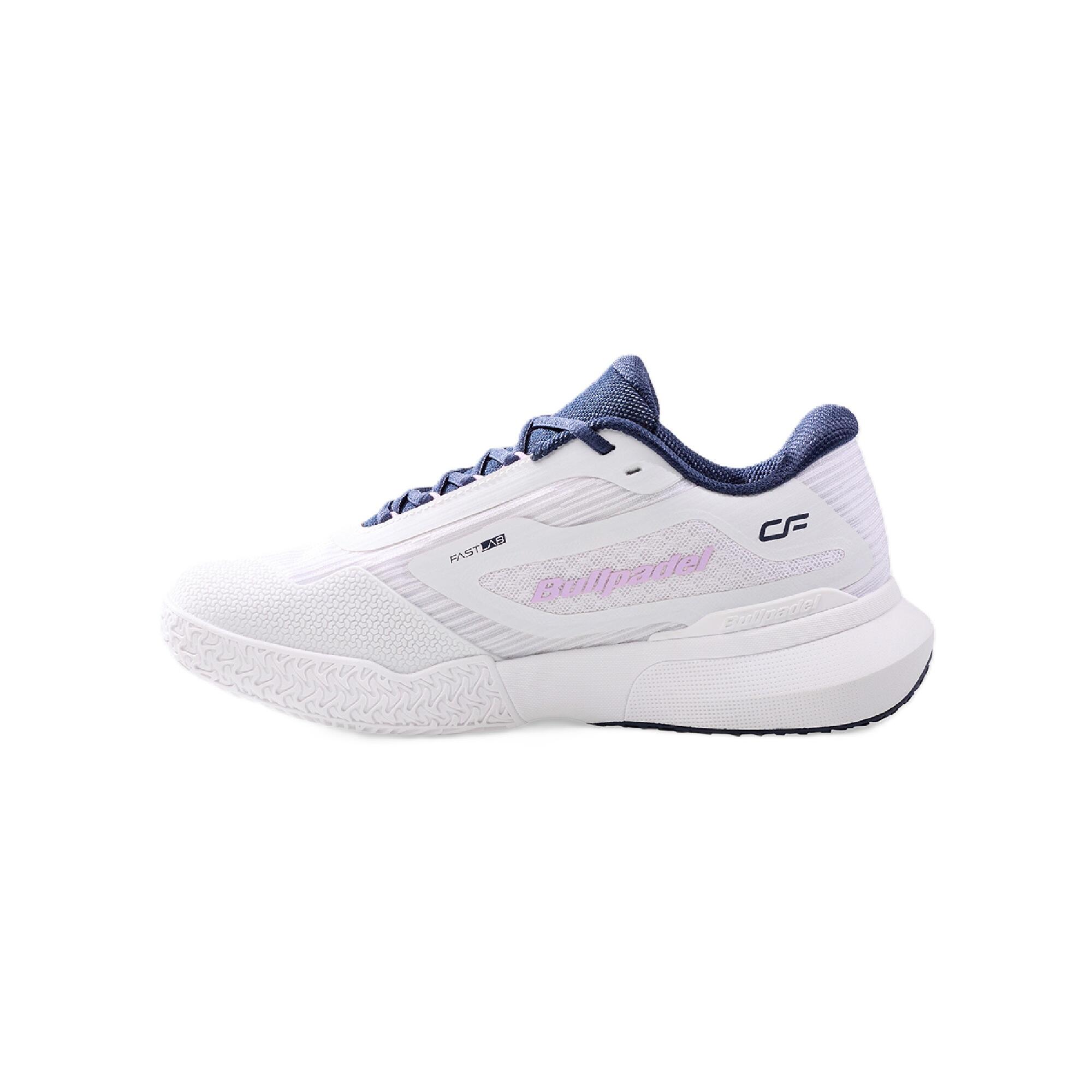 Zapatilla de pádel BULLPADEL Wonder Mujer 2026 Blanco/Lila 2/3