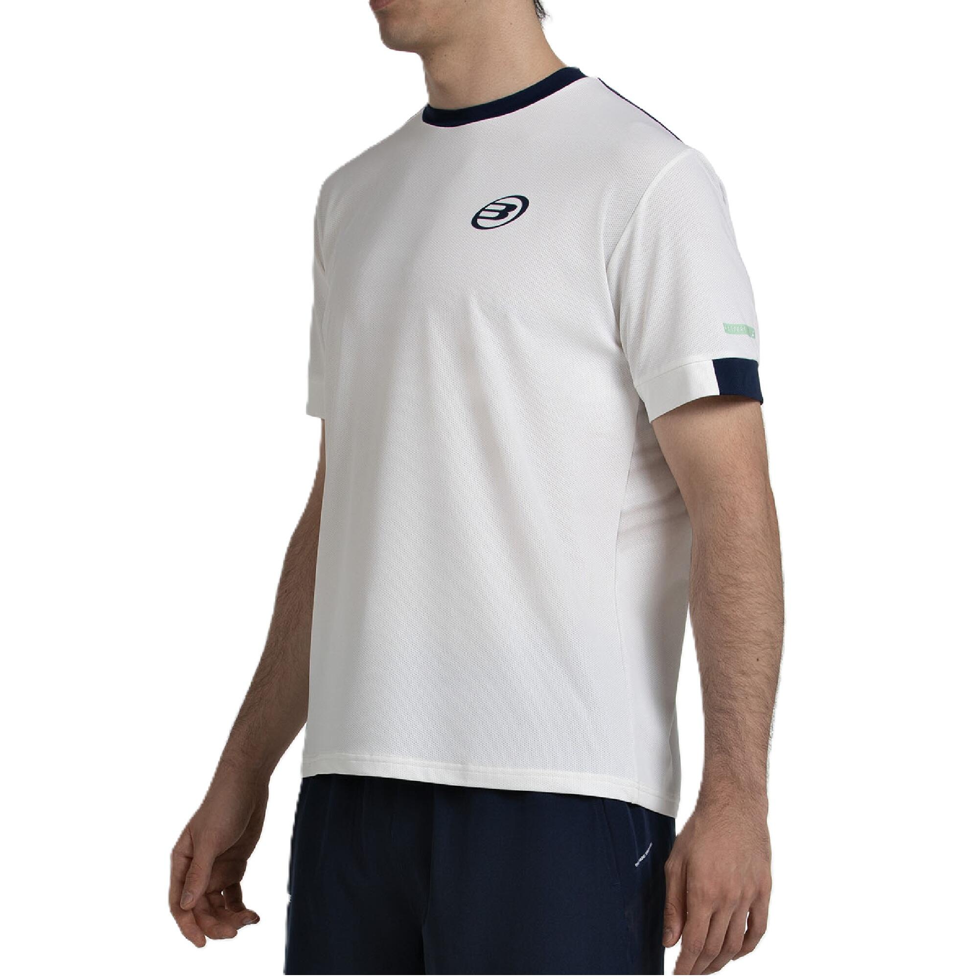 Samarreta de pàdel BULLPADEL Mananu Home. Blanc 2/3