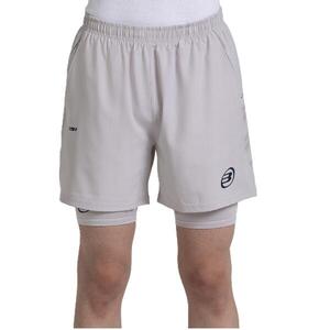 Pantalón corto de pádel BULLPADEL Mansil Hombre. Blanco