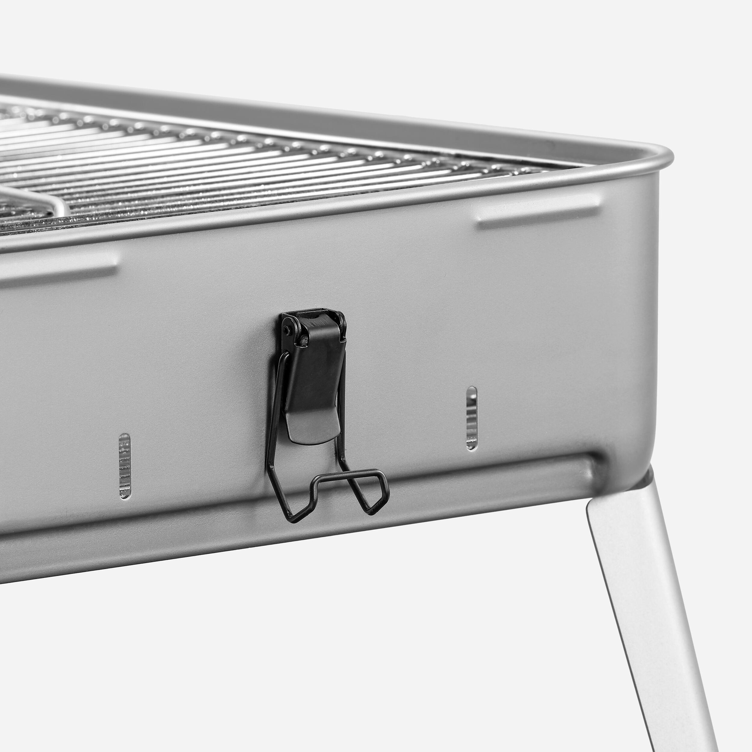 Portable Steel Camping Barbecue XL, 500 7/10