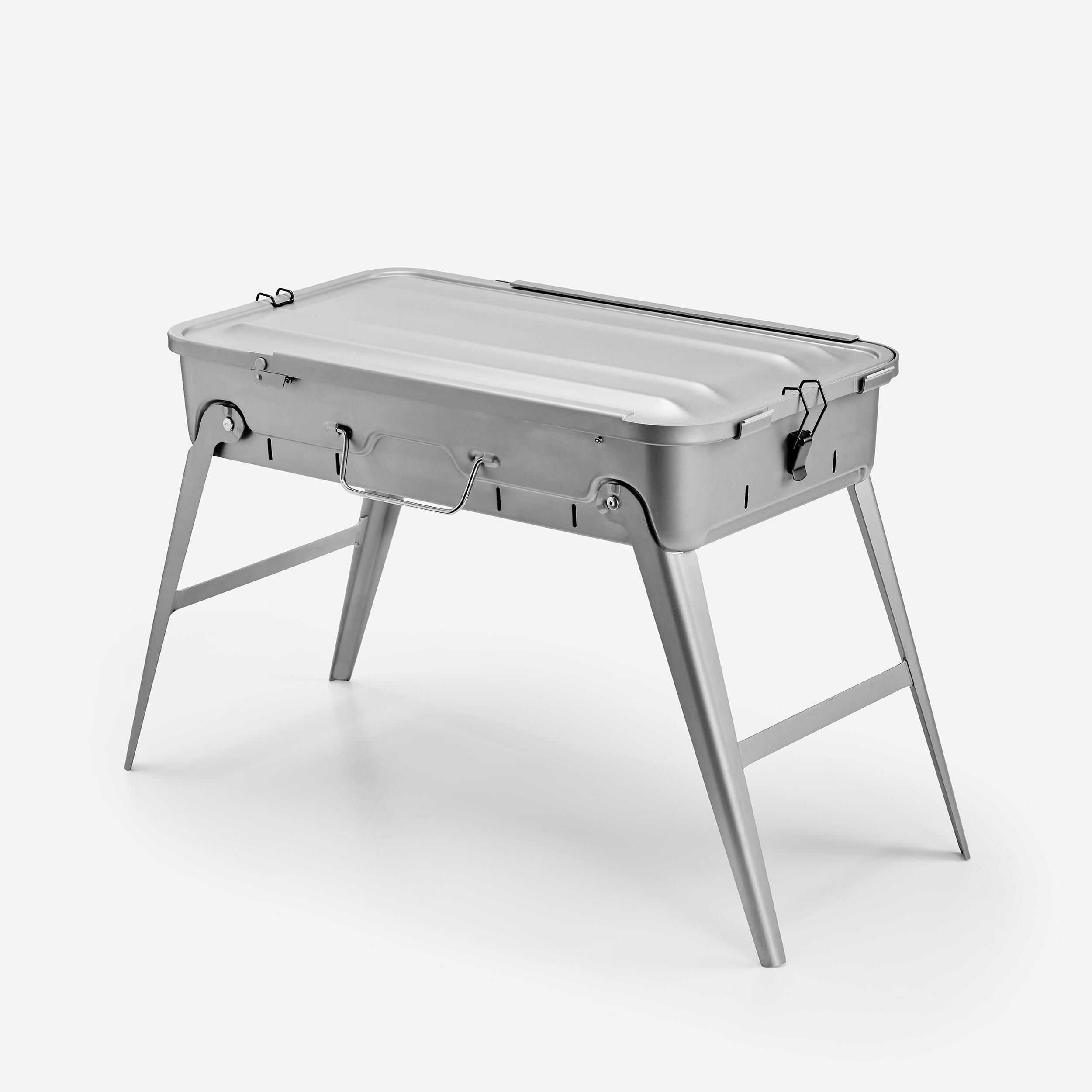 Portable Steel Camping Barbecue XL, 500 6/10