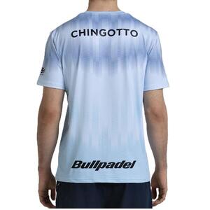 Camiseta de pádel BULLPADEL Fede Chingotto 2026. Azul