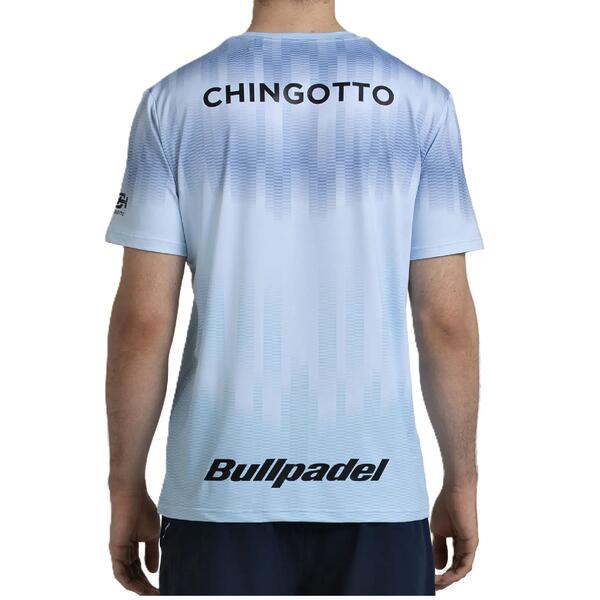 BULLPADEL Camiseta de pádel BULLPADEL Fede Chingotto 2026. Azul